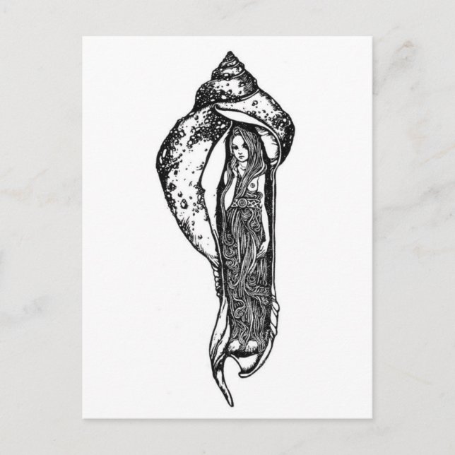 Postal de Ilustracion de época (Anverso)