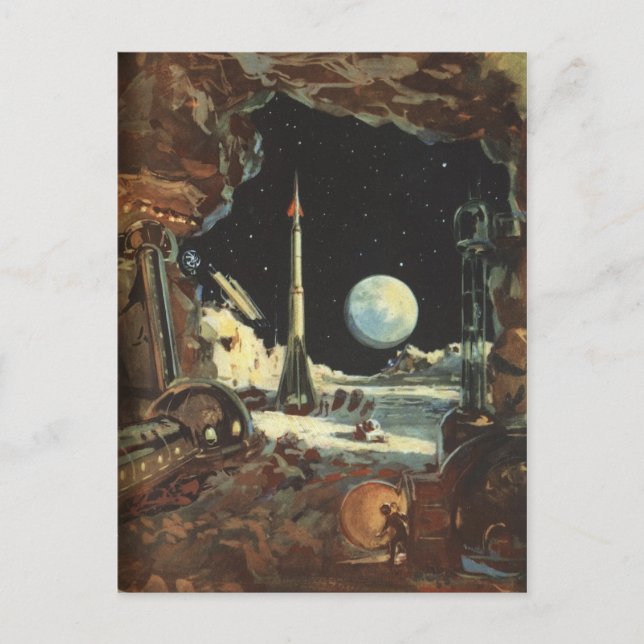 Postal de Ilustracion de época (Anverso)