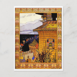 Postal de Ilustracion de época