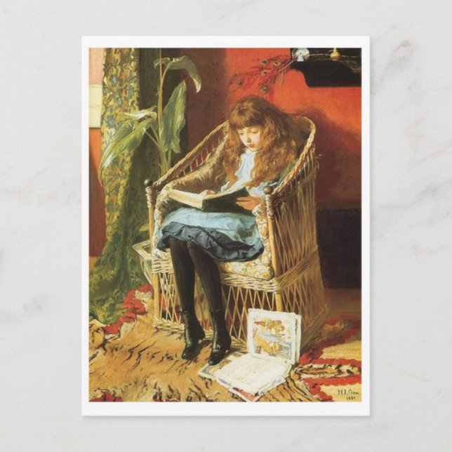 Postal de Ilustracion de época (Anverso)