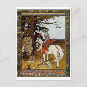 Postal de Ilustracion de época