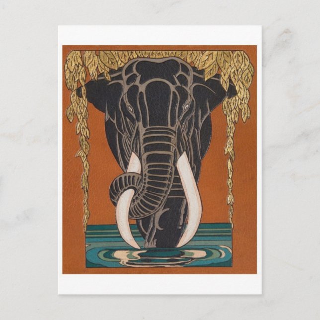 Postal de Ilustracion de época (Anverso)