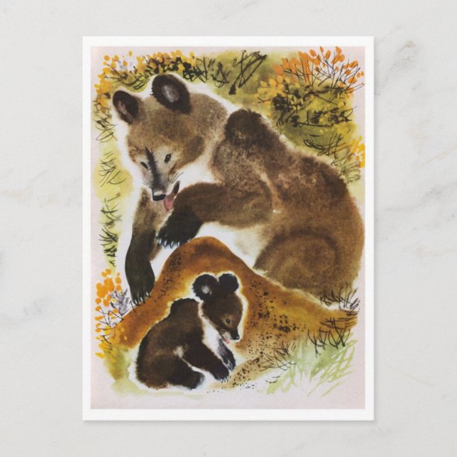 Postal de Ilustracion de época (Anverso)