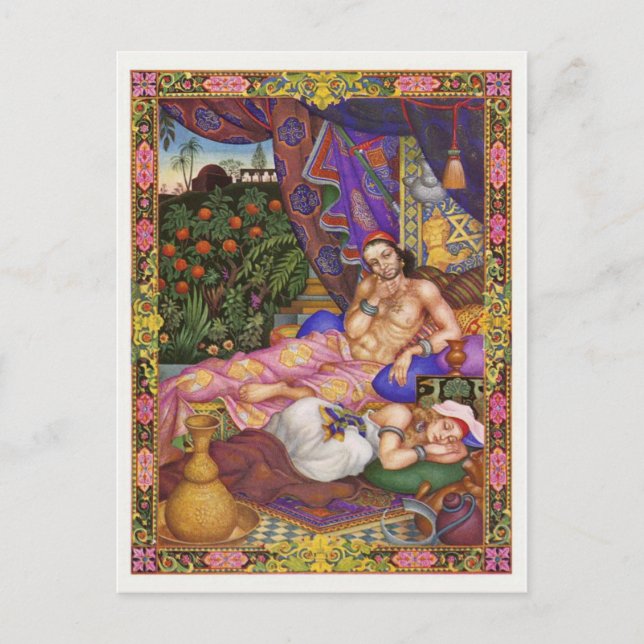 Postal de Ilustracion de época (Anverso)