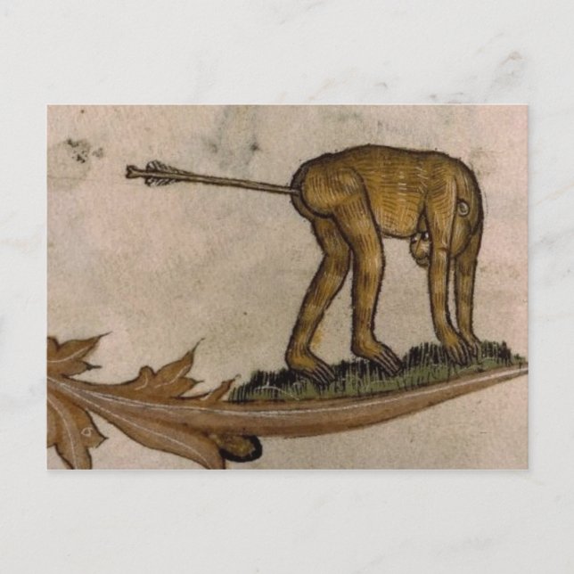 Postal de Ilustracion de época (Anverso)