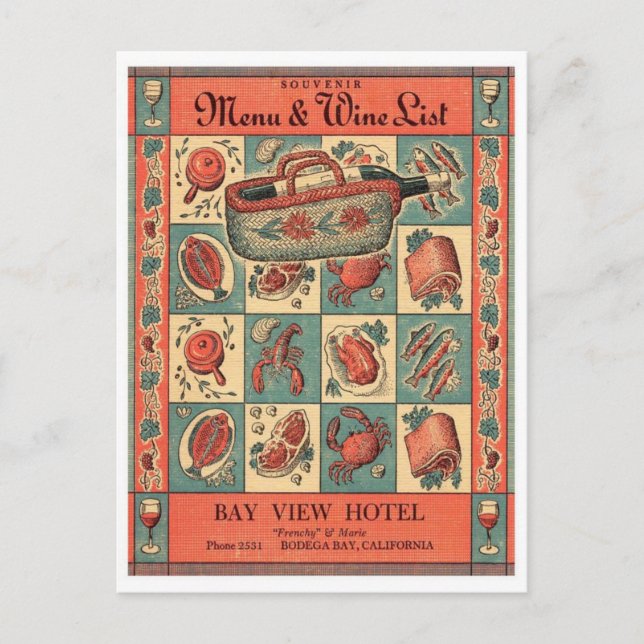 Postal de Ilustracion de época (Anverso)