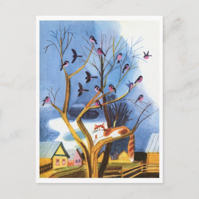 Postal de Ilustracion de época (Anverso)