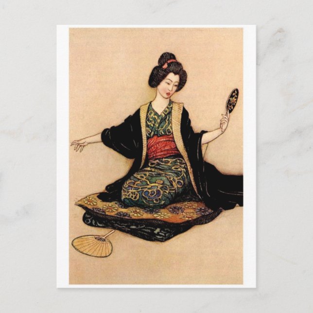 Postal de Ilustracion de época (Anverso)