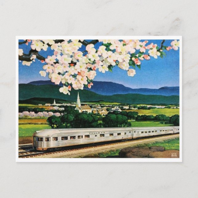 Postal de Ilustracion de época (Anverso)