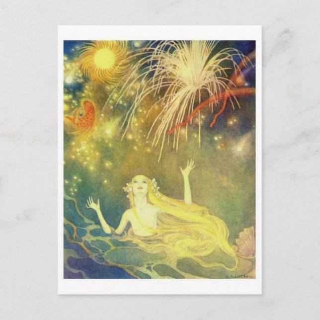 Postal de Ilustracion de época (Anverso)