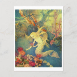 Postal de Ilustracion de época