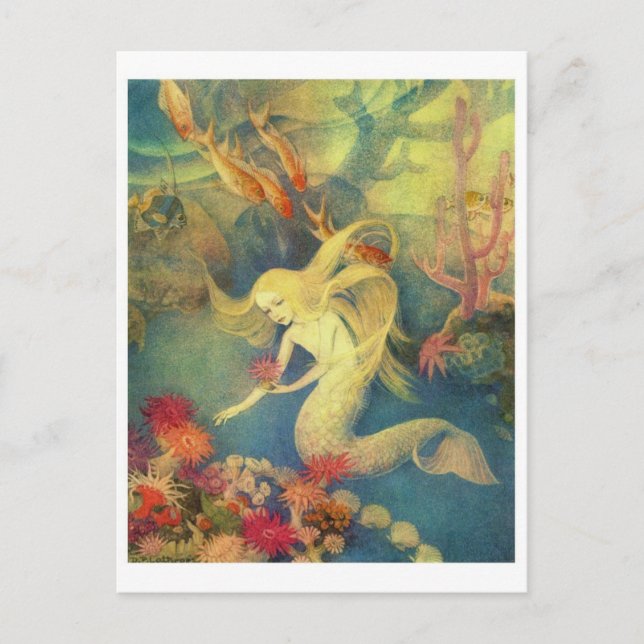 Postal de Ilustracion de época (Anverso)