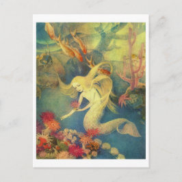 Postal de Ilustracion de época