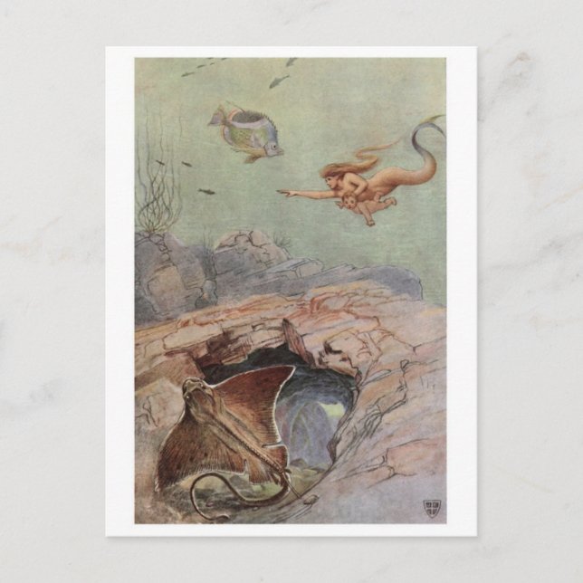 Postal de Ilustracion de época (Anverso)