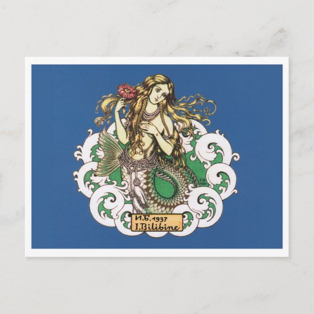 Postal de Ilustracion de época (Anverso)