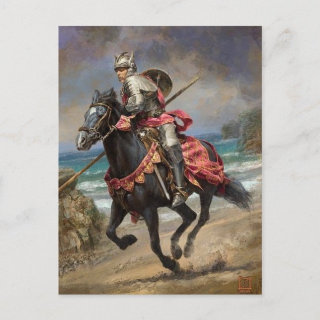 Postal de Ilustracion de época (Anverso)