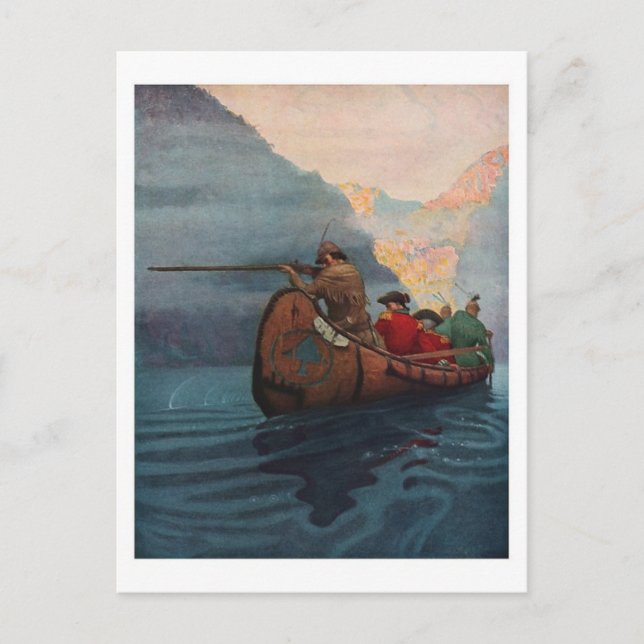 Postal de Ilustracion de época (Anverso)