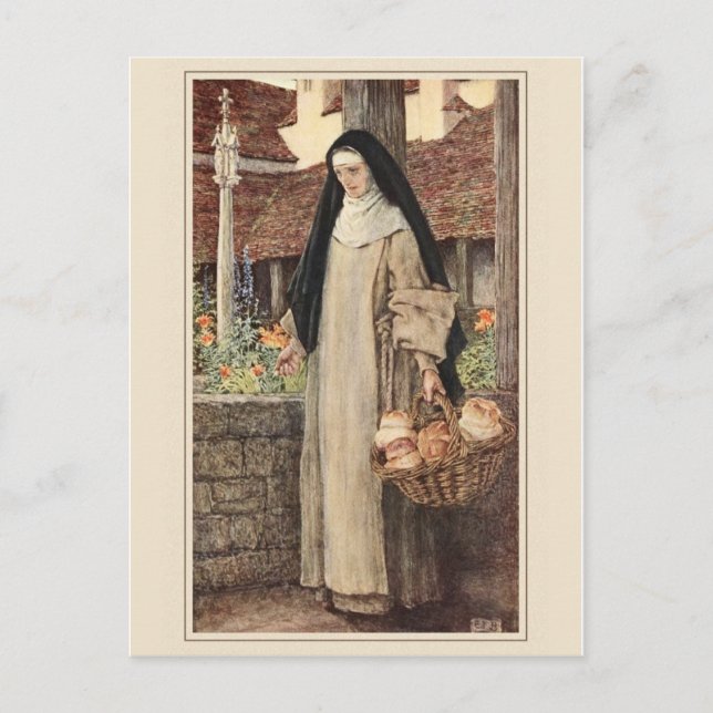 Postal de Ilustracion de época (Anverso)