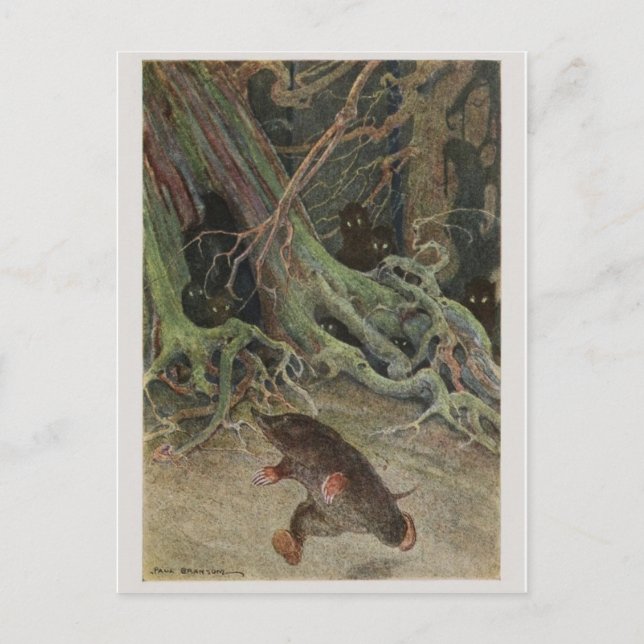 Postal de Ilustracion de época (Anverso)