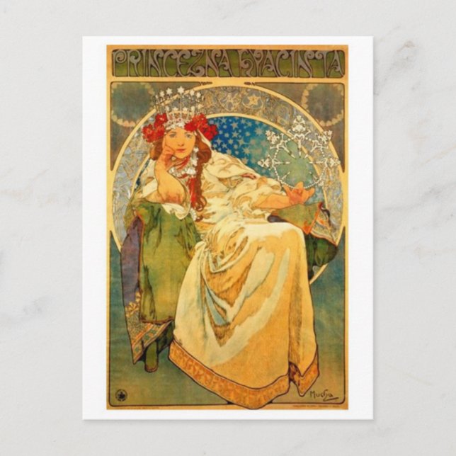 Postal de Ilustracion de época (Anverso)