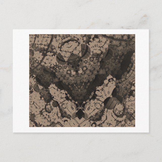 postal de imagen fractal 3D (Anverso)