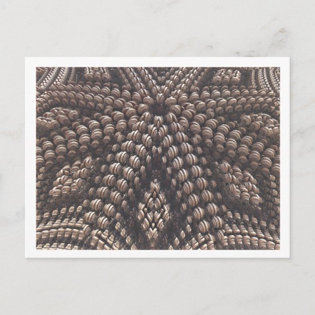 postal de imagen fractal 3D (Anverso)