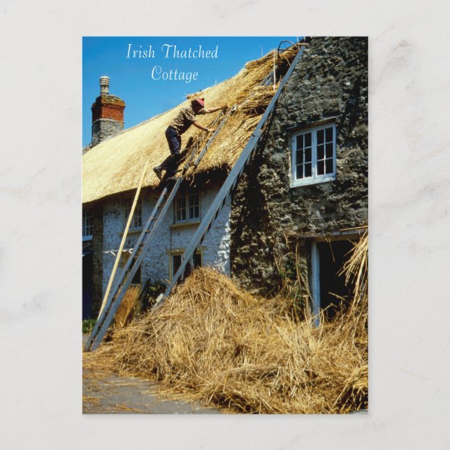 postal de imágenes irlandesas (Anverso)