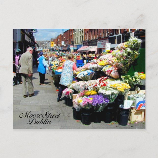 postal de imágenes irlandesas (Anverso)