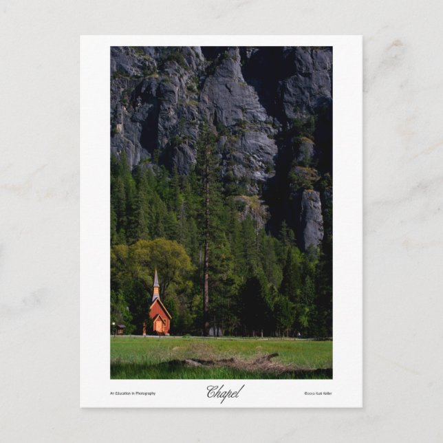 Postal de impresión de capilla (Anverso)