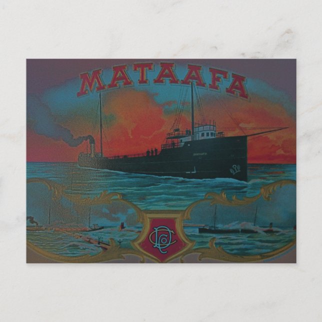 Postal de impresión vintage (Anverso)