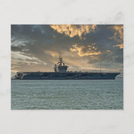 postal de inicio de USS Eisenhower