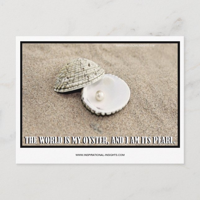 Postal de Insights inspiradoras (Anverso)