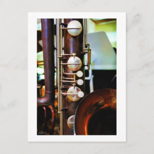 Postal de instrumentos musicales