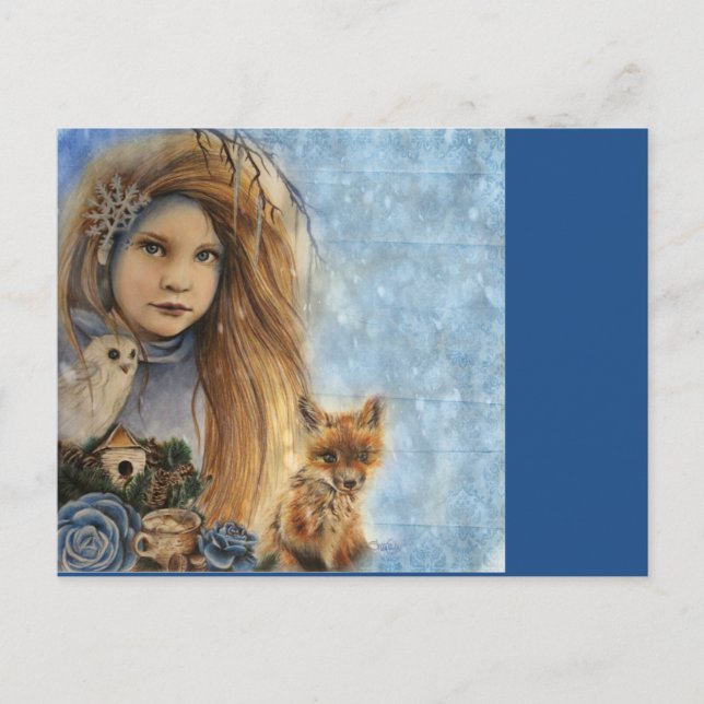 Postal de invierno (Anverso)