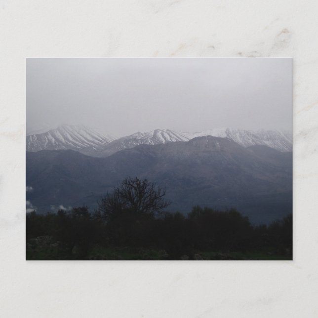 Postal de invierno (Anverso)