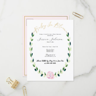 Postal de invitación