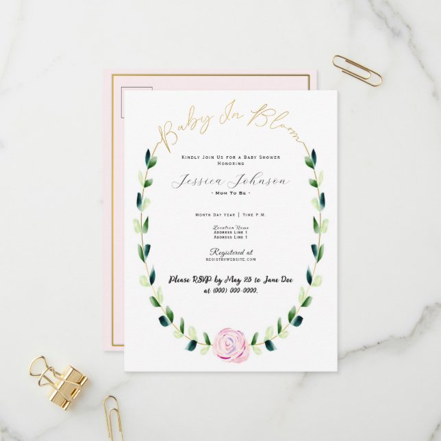 Postal de invitación (Anverso/Reverso In Situ)