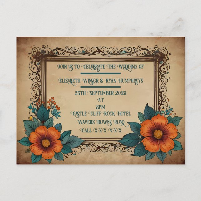 Postal de invitación (Anverso)