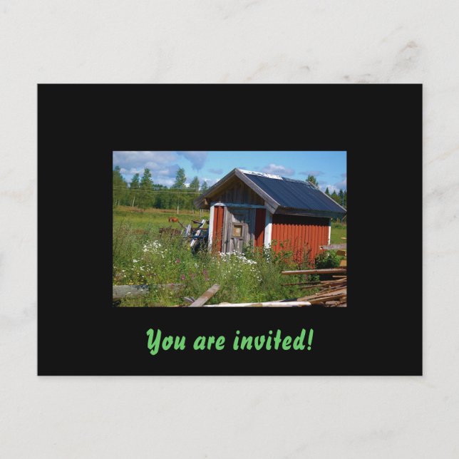 Postal de invitación (Anverso)