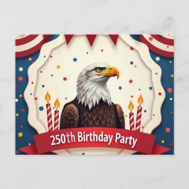 Postal De Invitación 250 cumpleaños