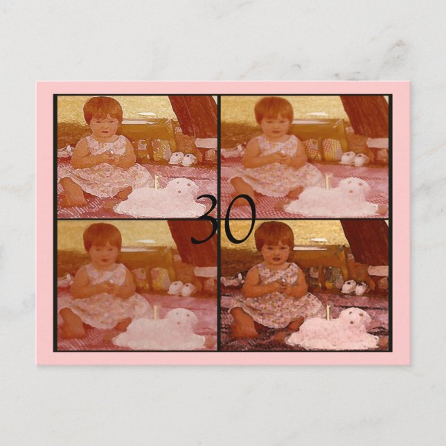 POSTAL DE INVITACIÓN 30 (Anverso)