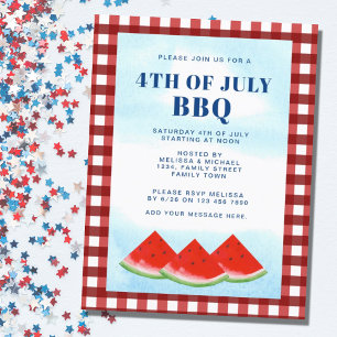 Postal De Invitación 4.º BQ De Julio