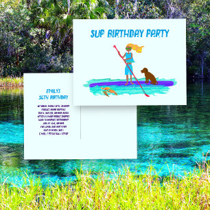 postal de invitación a fiesta de cumpleaños de Chi