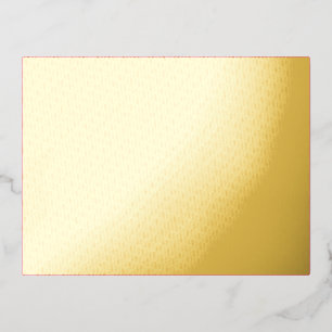 Postal de invitación a Relieve metalizado