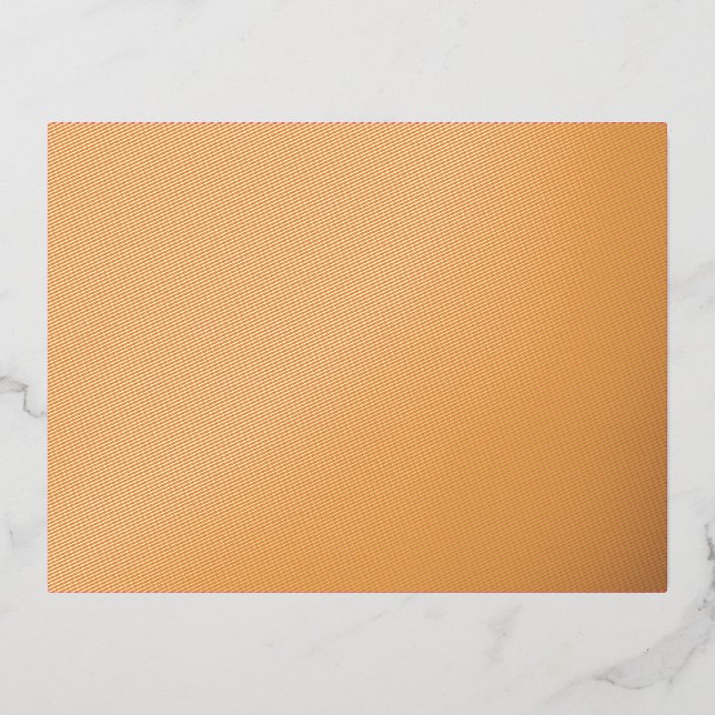 Postal de invitación a Relieve metalizado (Anverso)