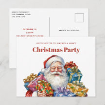 Alegre Papá Noel Clásico Navidad