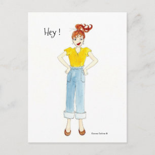 Postal De Invitación ¿Alguna vez vas a escribir, Postcard?