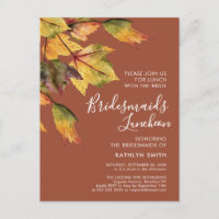 Almuerzo de Damas de Honor de Boda con Follaje de