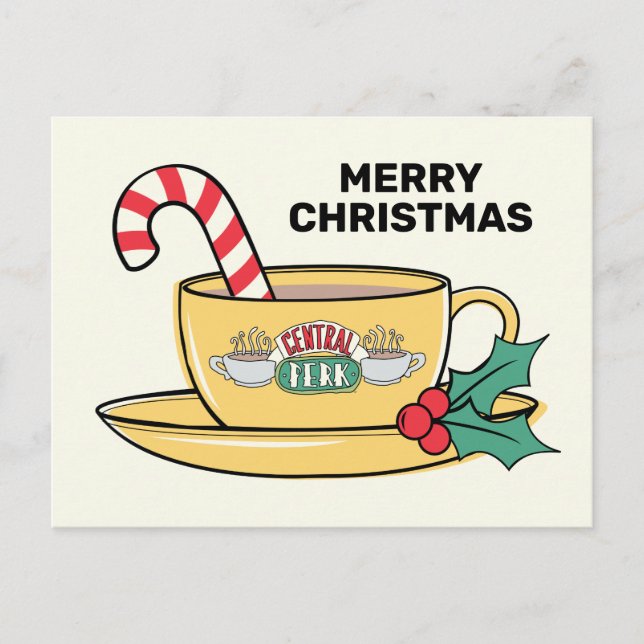 Postal De Invitación AMIGOS™ | Central Perk Holiday Mug (Anverso)