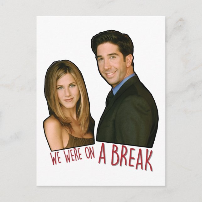 Postal De Invitación AMIGOS™ | Estábamos de descanso (Anverso)